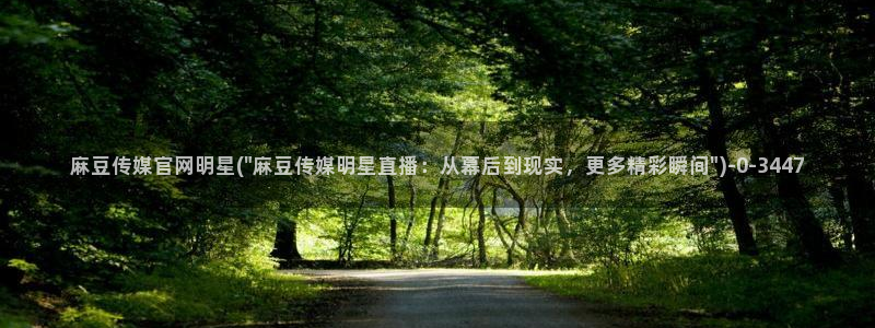官网麻豆传媒视频：麻豆传媒官网明星(\